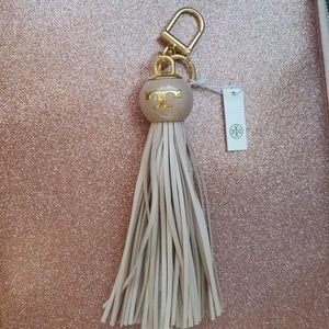 Tory Burch charging tassel fob